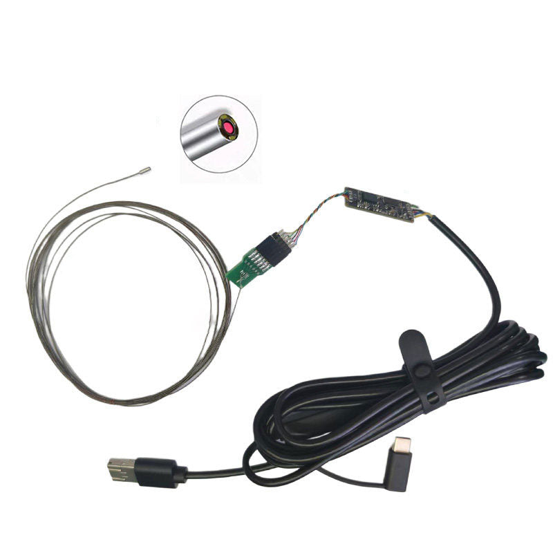OCHTA10 1.2mm Ultra Thin Medical Endoscope Camera Module 160K Pixel with 426 Decoder Board USB Cable