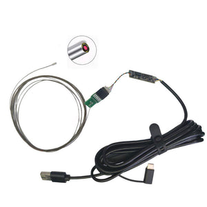 OCHTA10 1.2mm Ultra Thin Medical Endoscope Camera Module 160K Pixel with 426 Decoder Board USB Cable