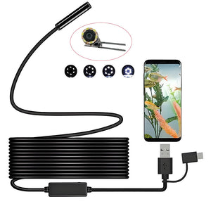 5MP HD USB Endoscope Camera Borescope Inspection Camera Module Mini USB Camera For DIY Repair