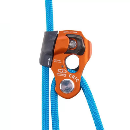 CT Climbing Technology CRIC Handleless Manual Lift Ascender Rescue Multifunctional Rope Clamp with Pulley for Climbing Technology