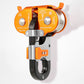 XINDA H-9751 OWL Pulley Outdoor Rock Climbing Twin Pulley 22KN Aluminum + Stainless Steel Crossing Zip-line Double Pulley