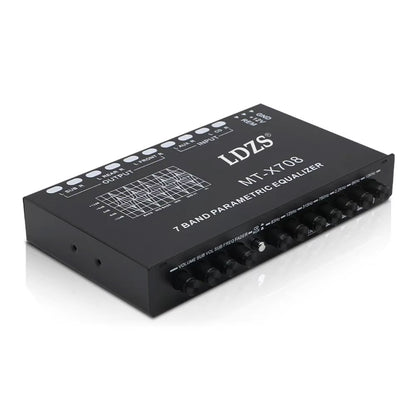 MT-X708 Professional 7-Band Vehicle Audio Graphic Equalizer EQ Tuning Parametric Equalizer