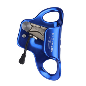 Outdoor Chest Ascender Rock Climbing Protection Device 150 KG Load Capacity for 10-13MM Ropes