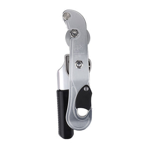 Outdoor Lift Descender 180KG Rock Climbing Lift Retarder Hand-control Abseiling Device Support Panic Function