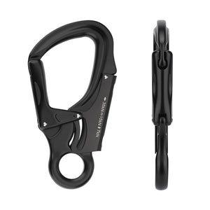 Aluminum Alloy Mini Portable Carabiner 35KN Outdoor Rock Climbing Auto Locking Carabiner