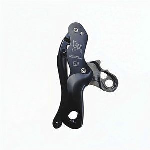 Portable Lightweight Manual Control Lift Descender 200KG Load Rock Climbing Lift Retarder Support Panic Function