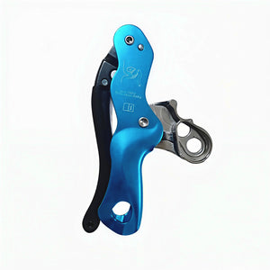 Portable Lightweight Manual Control Lift Descender 200KG Load Rock Climbing Lift Retarder Support Panic Function