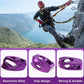 NW-002 7075 Aviation Aluminum Lanyard Adjuster 25kN Rock Climbing Cow Tail Adjuster for SRT/DRT Descender
