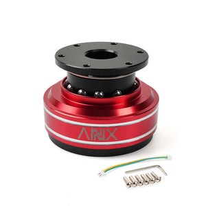 Simplayer 6-Hole 70MM Aluminum Alloy Steering Wheel Quick Release Kit for MOZA/SIMAGIC Racing Game Simulators