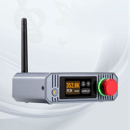 XDUOO DP-01 Lossless Music Streamer HiFi Lossless Player 2.4G/5G WiFi Wireless Audio Player with 1.9-Inch TFT Screen
