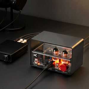 XDUOO MT-02 Micro Electronic Tube Amplifier 2x6J1 Vacuum Tube and Transistor Class A Headphone Amplifier