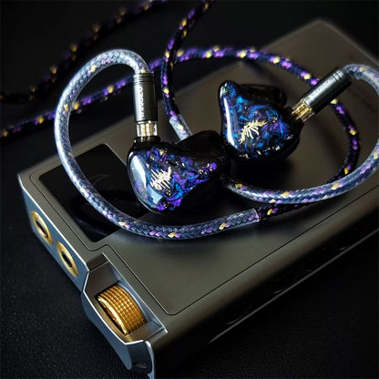 TANGZU TIAN PENG In-Ear HiFi Lossless Wired Earphone 14.2MM Dynamic Driver Bone Conduction Earphone