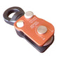 Lightweight 1-Inch Universal Single Pulley 36kN Rock Climbing Pulley for 9-12MM Ropes XF494-2023