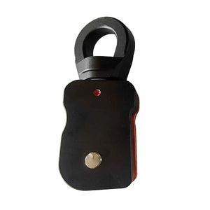 Lightweight 1-Inch Universal Single Pulley 36kN Rock Climbing Pulley for 9-12MM Ropes XF494-2023