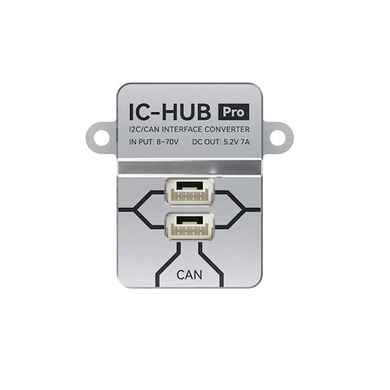 CUAV IC-HUB Pro General-Purpose Bus Expansion Module I2C/CAN Interface Converter 8V-70V Input 8-Channel 5V Output