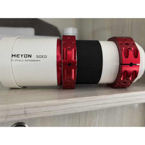 MEYON CNC Multiple Hole Position Mirror Tube Clamp Double Tube Ring for MEYON 50ED Flat-field Astrograph
