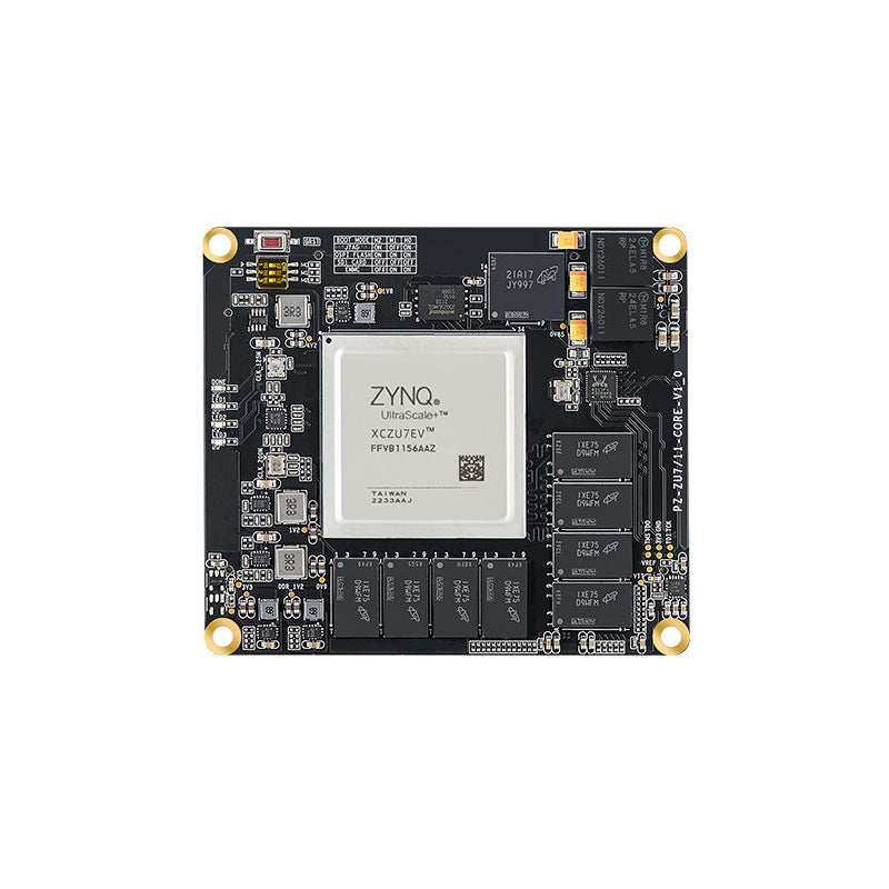 PZ-ZU7EV-SOM Zynq UltraScale+ MPSoC FPGA Core Board XCZU7EV 504K Logic 4GB+4GB DDR4 8GB eMMC PCIe Board