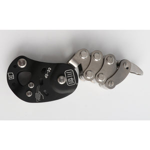 Upgraded CC-5P Lift Descender Outdoor Tree Climbing Ascender Mechanical Rope Grab Self Locking Lift Retarder