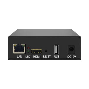 DE-NHN01 12-Channel Live Streaming Encoder Low Latency Video Encoder Support H.264/H.265 Video Input