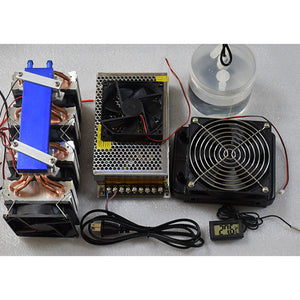 100W/220W DIY Car Air Conditioner 12V TEC Thermoelectric Cooler Water-cooled Air Conditioner