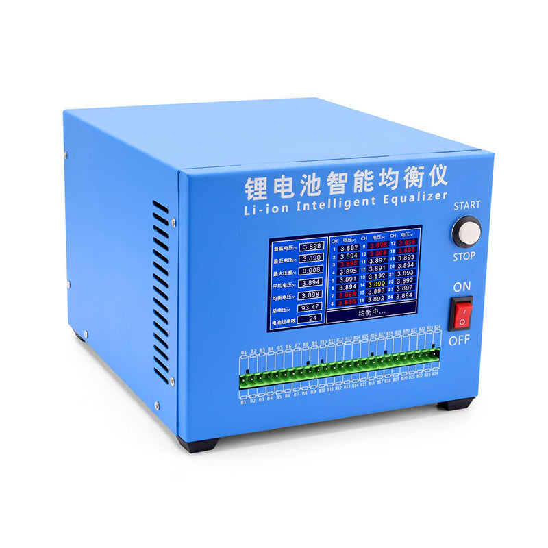 4A Automatic Li-ion Intelligent Battery Equalizer with 4.3-Inch Display Support 2-24S Lithium Battery Pack