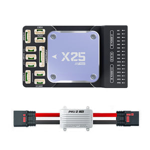 CUAV X25 MEGA Industrial Flight Controller STM32H7 High Performance IMU Smart Controller with PMU 2 Lite Power Module