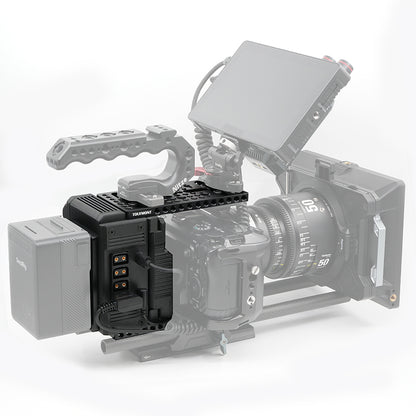 FusionRig Camera Cage Expansion Module for Canon R6V Compatible with Tilta TA-T102/SmallRig 6372