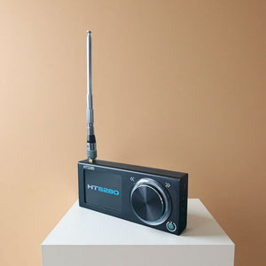 HamGeek HT5280 Multifunctional Internet Radio Portable Handheld FM/LW/MW/SW/OIRT Mobile Radio with 2-Inch Display