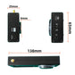 HamGeek HT5280 Multifunctional Internet Radio Portable Handheld FM/LW/MW/SW/OIRT Mobile Radio with 2-Inch Display