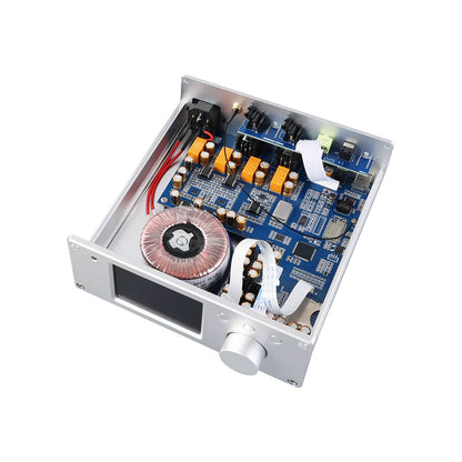 D800 Professional DSD Audio Player Bluetooth6.2 2xES9038 Decoder Digital Player Support Remote Control
