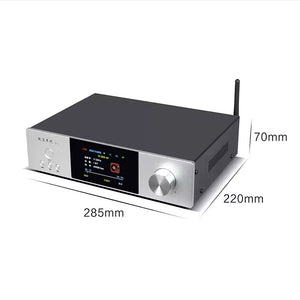 D-3 HiFi Digital Audio Player ES9039Q2Mx2 DAC Bluetooth5.4 DSD Hardware Decoding with 3.5-Inch IPS Display