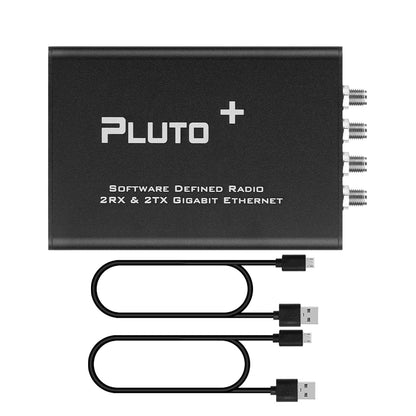 HamGeek Pluto Pro+ Upgraded V0.37 SDR Radio 70MHz-6GHz AD9363 2TX 2RX Transceiver for Gigabit Ethernet
