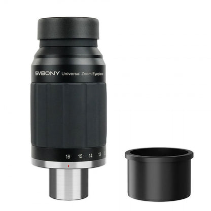 SVBONY SV245 Universal Zoom Eyepiece 8-16MM 1.25-Inch&2-Inch Dual Lens Interface 63-Degree FOV Astronomy Eyepiece