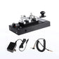 HamGeek HT-K4 Heavy CW Trainer Morse Code Trainer Manual CW Key DC9-12V 3.5mm Output Support Tone Adjustment