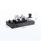 HamGeek HT-K4 Heavy CW Trainer Morse Code Trainer Manual CW Key DC9-12V 3.5mm Output Support Tone Adjustment