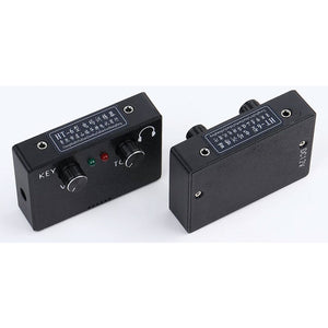 HamGeek HT-6 Mini CW Trainer Morse Code Trainer CW Key DC9-12V 3.5mm Output Support Tone Adjustment