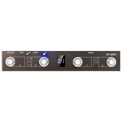 M-VAVE Chocolate Plus MIDI Bluetooth Controller 4-Footswitch Support Full-featured Programming