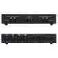 LYNEPAUAIO B083 2 In 2 Out Fully Balanced Audio Switcher XLR Stereo Selector with Volume Control