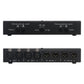 LYNEPAUAIO B084 2 In 2 Out Fully Balanced XLR Audio Switcher Passive Stereo Selector with Mute Button