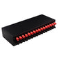 LYNEPAUAIO B085 5 In 3 Out Passive Audio Switcher Amplifier Speaker Selector Lossless Sound
