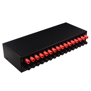 LYNEPAUAIO B085 5 In 3 Out Passive Audio Switcher Amplifier Speaker Selector Lossless Sound
