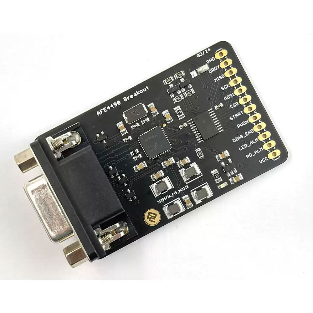 AFE4490 Pulse Oximeter Development Board Support PPG Real Time Display Compatible with ProtoCentral OpenView