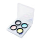ToupTek 1.25-Inch LRGB Filter Set Quartz Glass Astronomical RGB Three-Channel Filter for Monochrome Astronomy Cameras