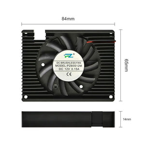 PZ Series Heatsink with Optional Fan Specially Designed for PuZhi PZ FPGA Development Board