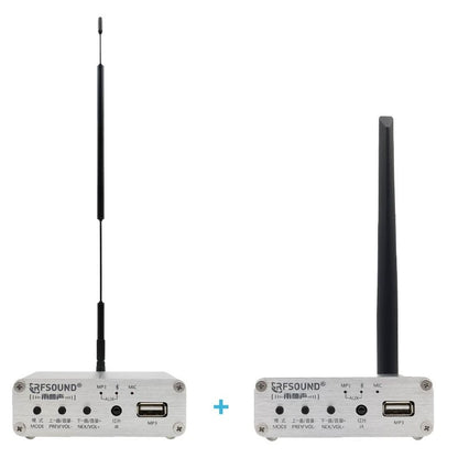 RFSOUND Lossless Digital Wireless Audio Transmitter/Receiver Long Distance High Fidelity Broadcasting Transmission