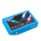450nm Blue Laser Pointer Pen 1.5W/1500mW Adjustable Focus Visible Beam with Blue Colorful Box