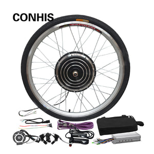 36V 800W Electric Bicycle Conversion Kit E-Bike 26'' Rear Wheel