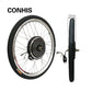 36V 500W Electric Bicycle Conversion Kit Striped Type 26'' Front Wheel E-Bike Conversion Kit