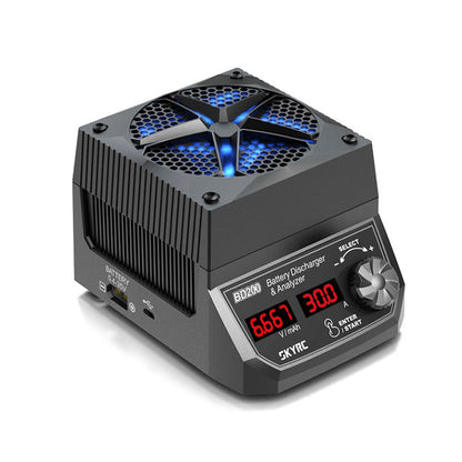 BD200 Battery Discharger &amp; Analyser Battery Discharging Device 200W 30A