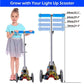 Adjustable Kids Scooter For Children With 3 LED Wheels Fun Design Adjustable Height Hot